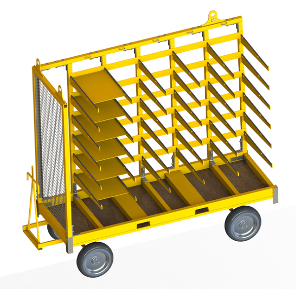 Artikelbild 1 des Artikels Handpritschenwagen mit Multiformregalständer+