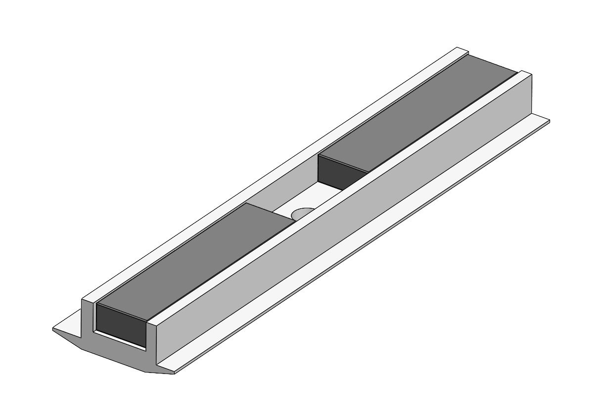 Artikelbild 1 des Artikels Magnetleiste für Ankerschienen 40/25+ 