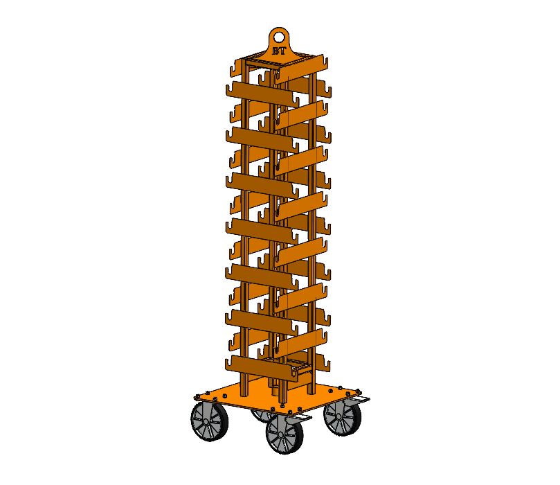 Artikelbild 1 des Artikels Magnetständer auf Rollen+