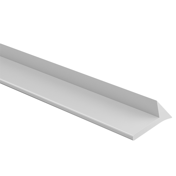 Artikelbild 1 des Artikels Dreikantleiste PVC 10/14,2 voll mit Nagelfahne  Artikelbild 1 des Artikels Dreikantleiste PVC 10/14,2 voll mit Nagelfahne